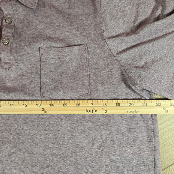Buffalo David Bitton Polo Shirt Mens XL Red Cotton Short Sleeve Classic Casual - Picture 7 of 8